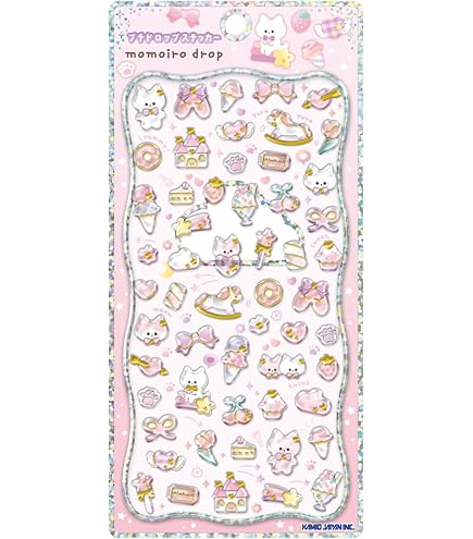 Amazon | カミオジャパン シール ジュエルプチドロップステッカー
